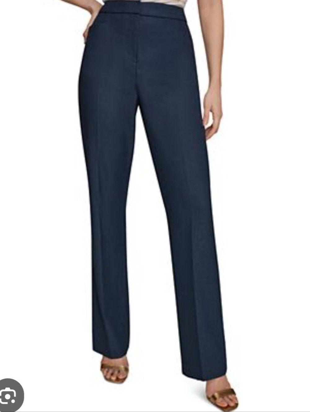 Longchamp Women's Navy Blue Dress Pants Size 36 (~US 4)